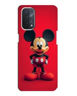 Чехол для OPPO A74 (5G) с картинкой «Mickey в полный рост»