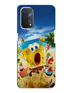 Чехол для OPPO A74 (5G) с картинкой «Развлечения на пляже»