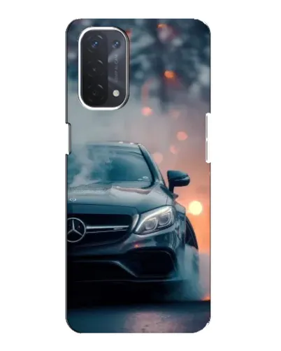 Чехол для OPPO A74 (5G) с картинкой «Mercedes — ночной город» Чехол для OPPO A74 (5G) с картинкой «Mercedes — ночной город»