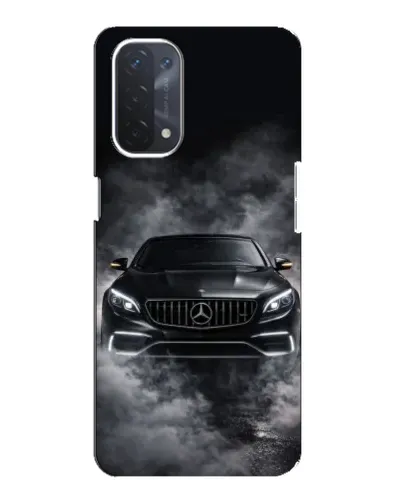 Чехол для OPPO A74 (5G) с картинкой «Mercedes в дыму» Чехол для OPPO A74 (5G) с картинкой «Mercedes в дыму»