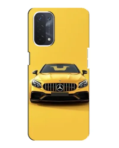 Чехол для OPPO A74 (5G) с картинкой «Желтый Mercedes GT» Чехол для OPPO A74 (5G) с картинкой «Желтый Mercedes GT»