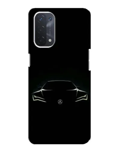 Чехол для OPPO A74 (5G) с картинкой «Mercedes — силуэт авто» Чехол для OPPO A74 (5G) с картинкой «Mercedes — силуэт авто»