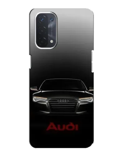 Чехол для OPPO A74 (5G) с картинкой «Audi — градиентный контур» Чехол для OPPO A74 (5G) с картинкой «Audi — градиентный контур»