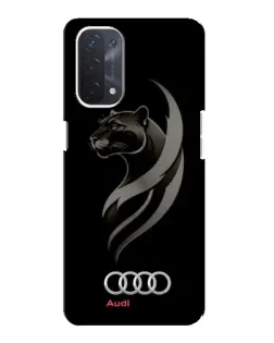 Чехол для OPPO A74 (5G) с картинкой «Графика — пантера и Audi» Чехол для OPPO A74 (5G) с картинкой «Графика — пантера и Audi»