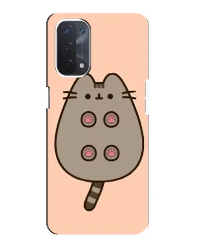 Чехол для OPPO A74 (5G) с картинкой «Пушин пузиком кверху»