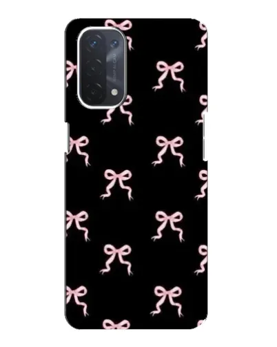 Чехол для OPPO A74 (5G) с картинкой «Бант-цветок»