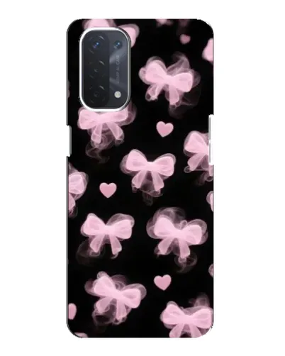 Чехол для OPPO A74 (5G) с картинкой «Геометрия банта»
