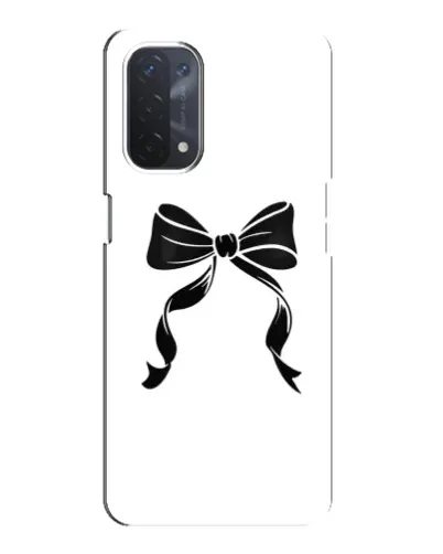 Чехол для OPPO A74 (5G) с картинкой «Классический бант»
