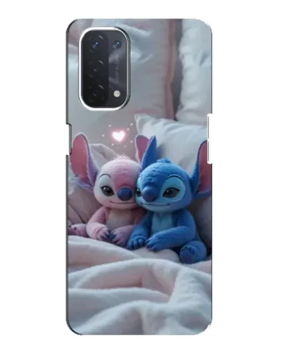 Чехол для OPPO A74 (5G) с картинкой «Плюшевые Стич Ангел» Чехол для OPPO A74 (5G) с картинкой «Плюшевые Стич Ангел»