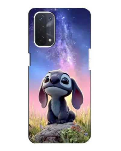 Чехол для OPPO A74 (5G) с картинкой «Стич на рассвете» Чехол для OPPO A74 (5G) с картинкой «Стич на рассвете»