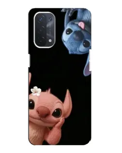 Чехол для OPPO A74 (5G) с картинкой «Фиолетовый туман роз»