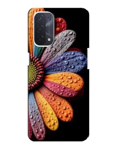 Чехол для OPPO A74 (5G) с картинкой «Радужный цветок» Чехол для OPPO A74 (5G) с картинкой «Радужный цветок»