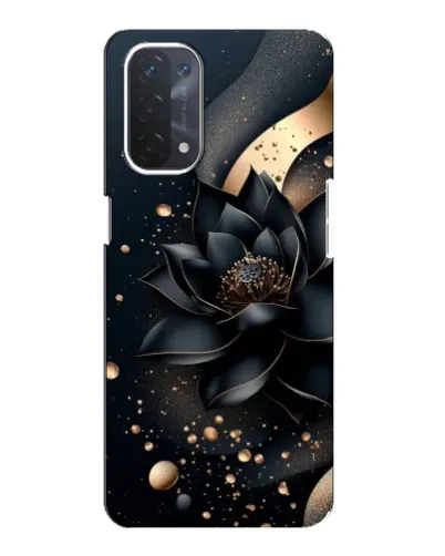 Чехол для OPPO A74 (5G) с картинкой «Черный лотос» Чехол для OPPO A74 (5G) с картинкой «Черный лотос»