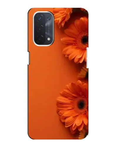 Чехол для OPPO A74 (5G) с картинкой «Оранжевые герберы» Чехол для OPPO A74 (5G) с картинкой «Оранжевые герберы»