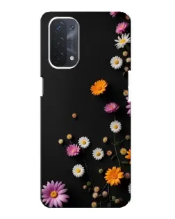 Чехол для OPPO A74 (5G) с картинкой «Цветочная композиция»