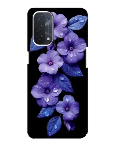 Чехол для OPPO A74 (5G) с картинкой «Фиолетовые цветы с росою» Чехол для OPPO A74 (5G) с картинкой «Фиолетовые цветы с росою»