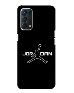 Чехол для OPPO A74 с картинкой «Nike Pink Swirl»