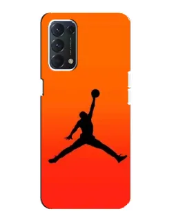 Чехол для OPPO A74 с картинкой «Jordan Sunset»