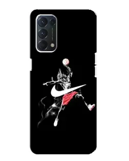 Чехол для OPPO A74 с картинкой «Jordan Jumpman»