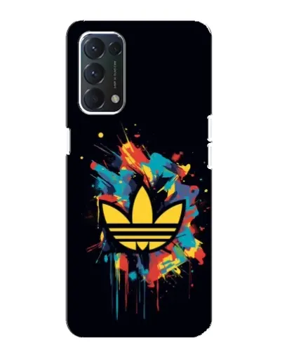 Чехол для OPPO A74 с картинкой «Adidas Splash»