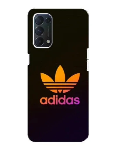 Чехол для OPPO A74 с картинкой «Градиент Adidas»