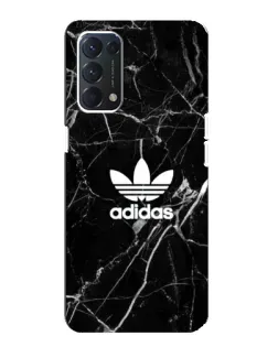 Чехол для OPPO A74 с картинкой «Белый мрамор Adidas» Чехол для OPPO A74 с картинкой «Белый мрамор Adidas»