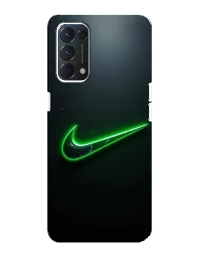 Чехол для OPPO A74 с картинкой «Неоновый контур Nike» Чехол для OPPO A74 с картинкой «Неоновый контур Nike»