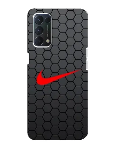 Чехол для OPPO A74 с картинкой «Nike — карбоновая сетка» Чехол для OPPO A74 с картинкой «Nike — карбоновая сетка»