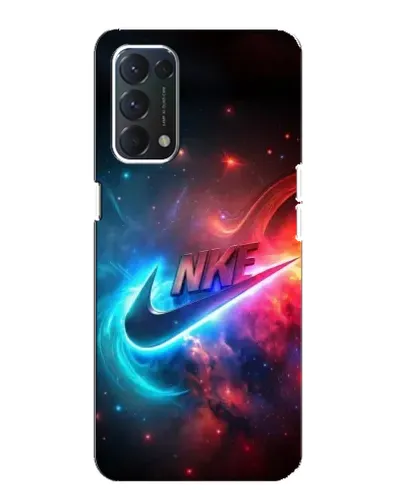 Чехол для OPPO A74 с картинкой «Огненный логотип Nike» Чехол для OPPO A74 с картинкой «Огненный логотип Nike»
