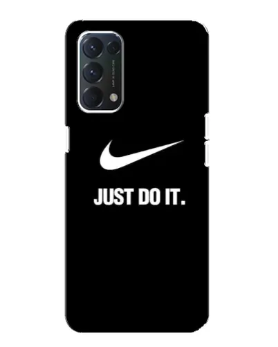 Чехол для OPPO A74 с картинкой «Классический принт Nike» Чехол для OPPO A74 с картинкой «Классический принт Nike»