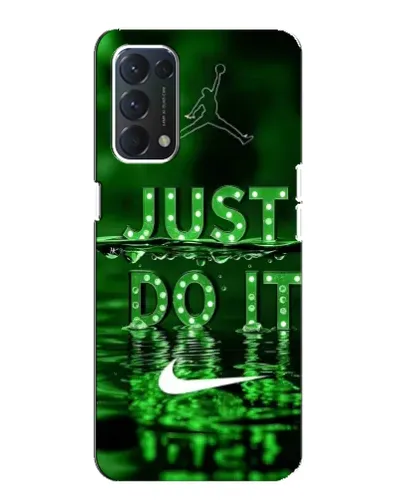 Чехол для OPPO A74 с картинкой «Зеленый неоновый Nike» Чехол для OPPO A74 с картинкой «Зеленый неоновый Nike»