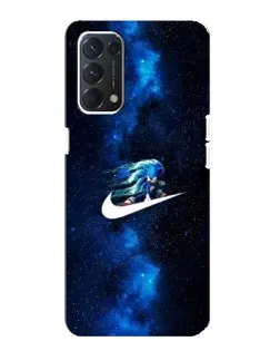 Чехол для OPPO A74 с картинкой «Звездный путь Nike» Чехол для OPPO A74 с картинкой «Звездный путь Nike»