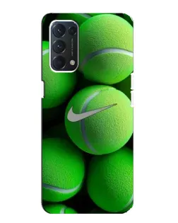 Чехол для OPPO A74 с картинкой «Теннисные мячи Найк» Чехол для OPPO A74 с картинкой «Теннисные мячи Найк»
