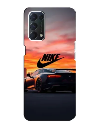 Чехол для OPPO A74 с картинкой «Nike и суперкар» Чехол для OPPO A74 с картинкой «Nike и суперкар»