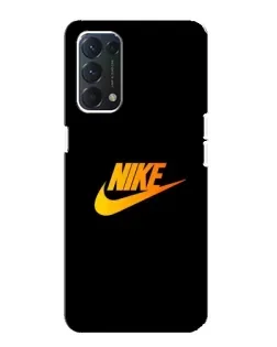 Чехол для OPPO A74 с картинкой «Золотой логотип Nike» Чехол для OPPO A74 с картинкой «Золотой логотип Nike»