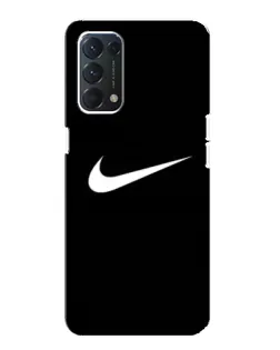 Чехол для OPPO A74 с картинкой «Минималистический Найк» Чехол для OPPO A74 с картинкой «Минималистический Найк»