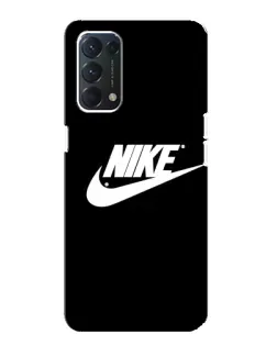 Чехол для OPPO A74 с картинкой «Мазки краски Nike» Чехол для OPPO A74 с картинкой «Мазки краски Nike»