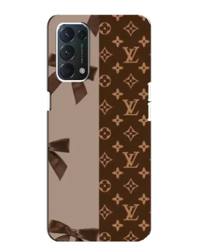 Чехол для OPPO A74 с картинкой «Louis Vuitton — банты»