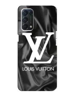 Чехол для OPPO A74 с картинкой «Шелковый Louis Vuitton»