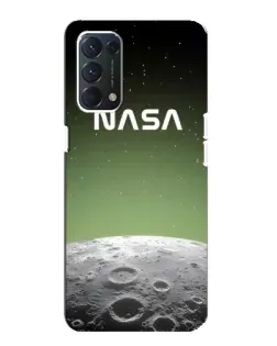 Чехол для OPPO A74 с картинкой «NASA — лунный градиент» Чехол для OPPO A74 с картинкой «NASA — лунный градиент»