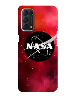 Чехол для OPPO A74 с картинкой «NASA — красная туманность»