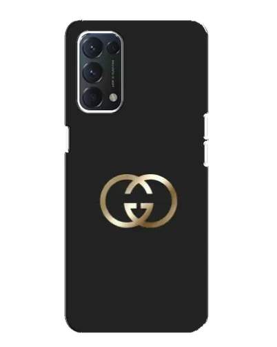 Чехол для OPPO A74 с картинкой «Минимализм Gucci»
