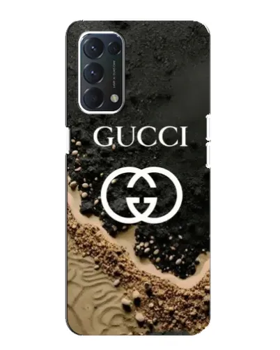 Чехол для OPPO A74 с картинкой «Gucci — песчаные дюны»