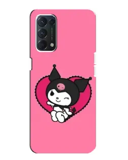 Чохол для OPPO A74 з картинкою «Kuromi — любов у серці»