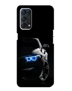 Чохол для OPPO A74 з картинкою «BMW — нічний погляд» Чохол для OPPO A74 з картинкою «BMW — нічний погляд»