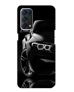 Чохол для OPPO A74 з картинкою «Чорна BMW — профіль» Чохол для OPPO A74 з картинкою «Чорна BMW — профіль»
