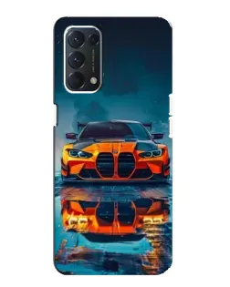 Чохол для OPPO A74 з картинкою «BMW — золота емблема» Чохол для OPPO A74 з картинкою «BMW — золота емблема»