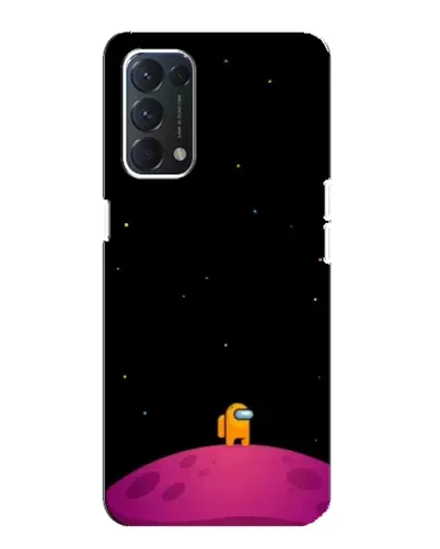 Чехол для OPPO A74 с картинкой «Одинокий герой на планете» Чехол для OPPO A74 с картинкой «Одинокий герой на планете»