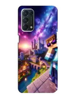 Чохол для OPPO A74 з картинкою «Стів та космос» Чохол для OPPO A74 з картинкою «Стів та космос»