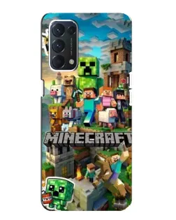 Чохол для OPPO A74 з картинкою «Замок Minecraft» Чохол для OPPO A74 з картинкою «Замок Minecraft»